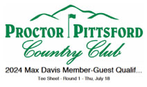 2024 Men's Member-Guest - Thursday, July 18 Qualifying Tee Times